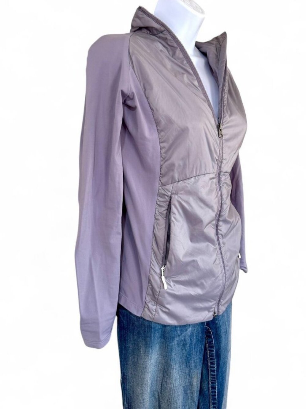 Soft Purple Lightweight Windbreaker